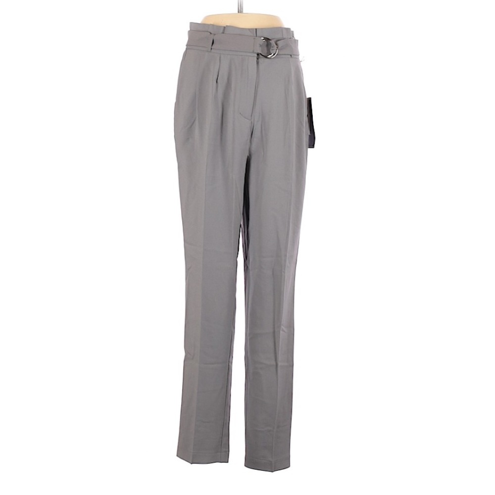 HAVE High Waisted Gray Dress Pants